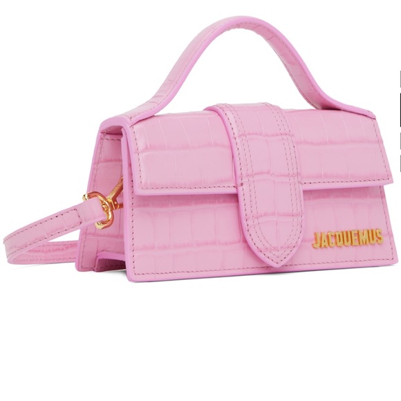 Jacquemus Pink Le Raphia ‘Le Bambino’ Bag - Picture 2 of 11